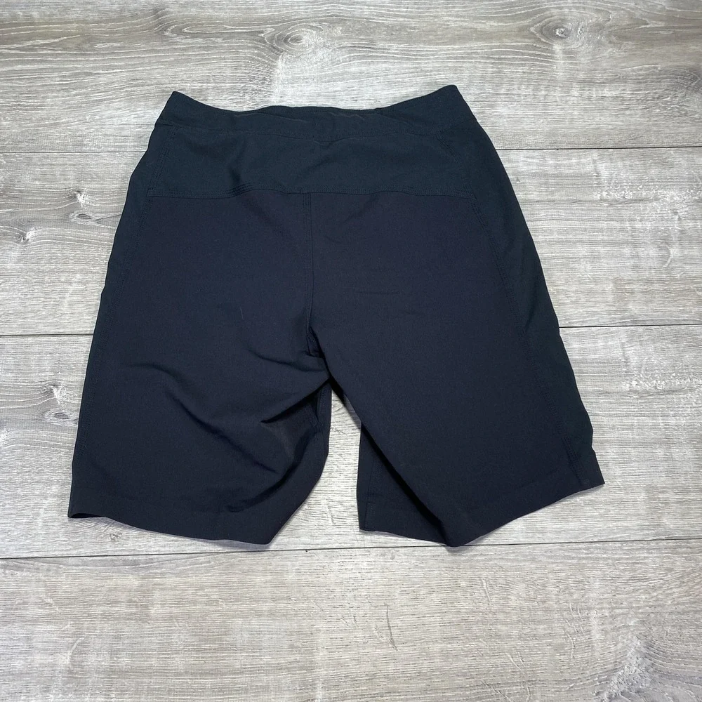 The North‎ Face Shorts Mens 28 Black Hybrid Boardshorts Drawstring Zip Pocket